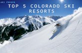 Ari Pregen - Top 5 Most Popular Colorado Ski Resorts