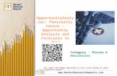OpportunityAnalyzer: Pancreatic Cancer - Opportunity Analysis and Forecasts to 2017