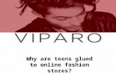 Why are teens glued to online fashion stores