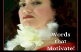 Words that-motivate