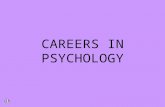 Careers in psych
