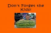 Don't Forget the Kids: events at your market, Donna Bednar