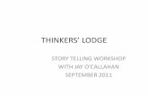Jay O'Callahan Storytelling Workshop at Thinkers' Lodge