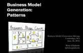 Business Model Generation Patterns