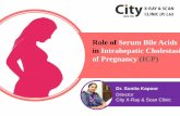 Role of serum Bile acids in Intrahepatic Cholestasis of Pregnancy (ICP)