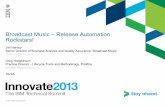 Broadcast Music Inc - Release Automation Rockstars!