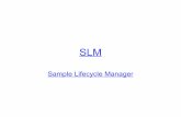SLM (Sample Lifecycle Manager)