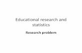 Research problem new