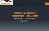 August 2014 Hermosa Beach Real Estate Market Trends Update