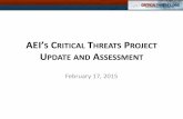 2015 02-17 CTP Update and Assessment