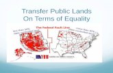 Oregon Transfer of public Lands Presentation March 2015