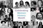 Women History Month - Hands Up United
