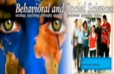 Behavioural and social sciences