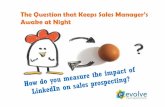 Ten ideas to help measure the impact of linkedIn of sales performance