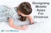 Designing apps for children
