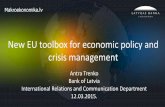 New EU toolbox for economic policy and crisis management