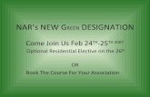 It IS a Green Thing! Come Join Us!