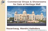 Commercial shops & showrooms   for sale at heritage mall