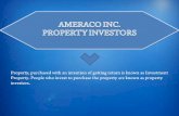 Ameraco inc property investors