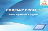 NATopJobs Company Profile PPT