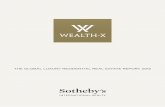 Wealth-X Sotheby's Global Luxury Residential Real Estate 2015 FINAL