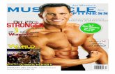 Re-design cover for fitness magazine