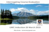 Interrogating evaluation 2015 inductionb