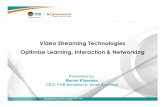 Video Streaming Technologies  Marcel  Klaasen  F N B  Biznetwork