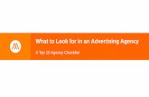 What to Look for in an Advertising Agency - MarketingLift.net