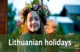 Lithuanian holidays