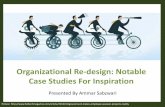 Re-design Your Organization: Case Studies