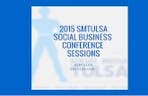 2015 #SMTULSA Social Business conference sessions