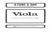 Metoldo tune a day for viola vol iii