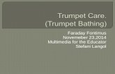 Trumpet bathing presentation