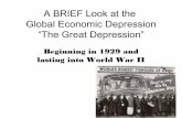 Global Economic Depression Overview