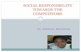 Social responsibility towards the competitors