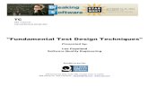 Fundamental Test Design Techniques