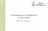 Primitives in Generics