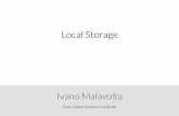 Local data storage for mobile apps