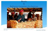 Learning Object 7/8 (Beats and Balinese Gamelan Orchestras)