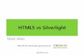HTML5 vs Silverlight