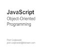 Java Script - Object-Oriented Programming