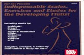 Mel bay   indispensable scales, exercises and etudes - flute