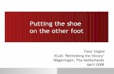Putting the shoe on the other foot (importance of concepts & user orientation)
