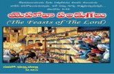 Feasts of the lord (Telugu)