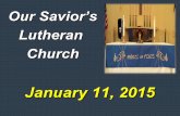 Our Savior's Lutheran Church - Beloit Weekly Annoucements