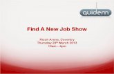 Find A New Job Show - March 2013