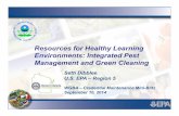 Resources for Healthy Learning Environments: Integrated Pest Management & Green Cleaning