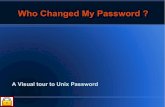 Who Changed My Password ?