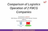 Logistics compared   amul & hul